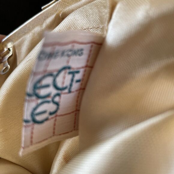 Vtg Carpetbag Tapestry Purse Clutch Needlepoint Floral Kiss Clasp Collect-ables - Picture 5 of 6